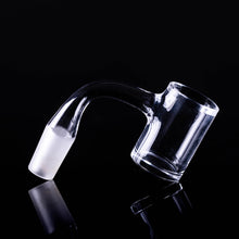 Laden Sie das Bild in den Galerie-Viewer, Fusion Quartz Flat Top Bangers mit sandgestrahlter Verbindung 24 mm