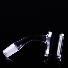 Laden Sie das Bild in den Galerie-Viewer, Fusion Quartz Flat Top Bangers mit sandgestrahlter Verbindung 24 mm