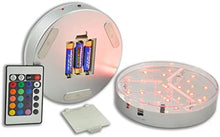 Load image into Gallery viewer, Multicolor RGB 6" LED Light Base w/Remote