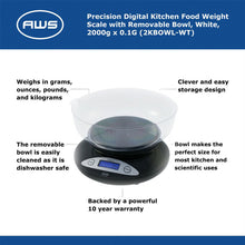 Load image into Gallery viewer, AWS 2K BOWL Scale 2KG x 0.1g