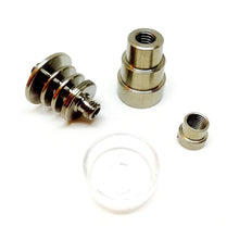 Cargar imagen en el visor de la galería, Anodized Titanium Nail with Quartz Dabbing Dish 6 in 1