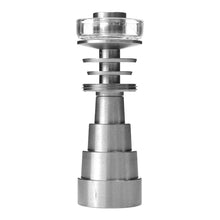 Cargar imagen en el visor de la galería, Anodized Titanium Nail with Quartz Dabbing Dish 6 in 1