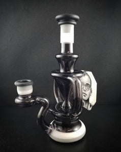 Kai Brown Glass X What Ever Is Clever Art "Logic" Recycler Rig