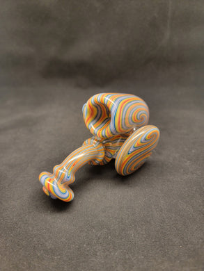 Parison Glass Rainbow Wig Wag Sherlock Pipe