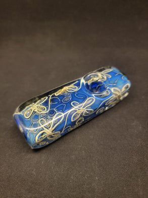 8 Mile Smoke Flower Glass Brick Hand Pipe Bowl 4