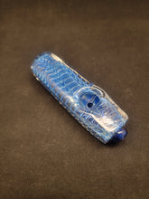 Load image into Gallery viewer, 8 Mile Smoke Blue Glass Hand Pipe Bowl 4&quot;