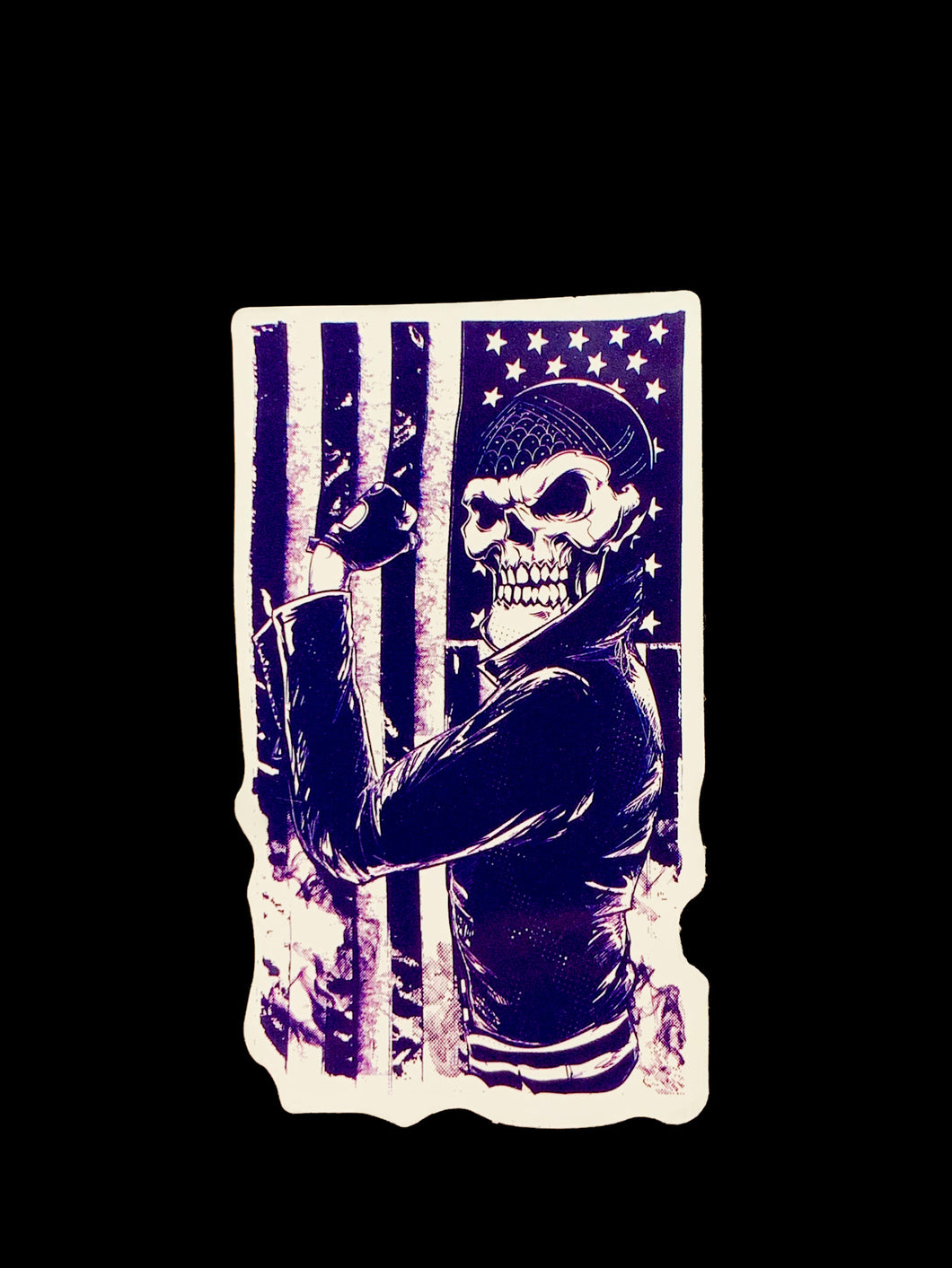 Skull Sticker