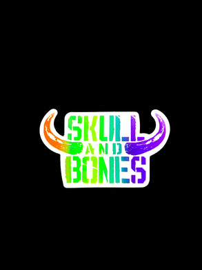 Skull and Bones Sticker