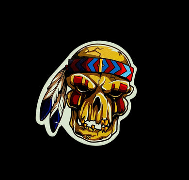 Skull Sticker