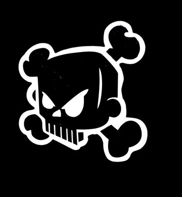 Skull Sticker