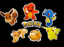 Load image into Gallery viewer, Pokémon Stickers 1-85