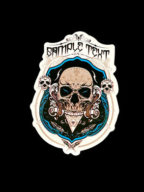 Skull Sticker