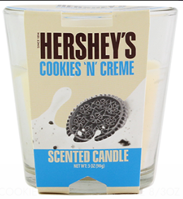 Hershey's Scented Candles "Cookies N Cream"