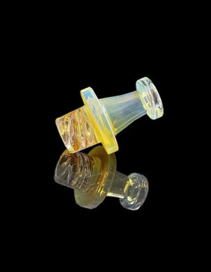 Bronxglass Silver Fumed Spinner Carb Caps 24mm 1-3