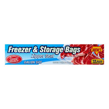 Load image into Gallery viewer, HOME SELECT Gallon Freezer Bags 15ct