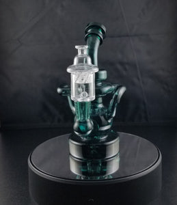 Smokea Recycler Rig Teal