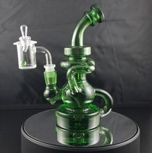 Load image into Gallery viewer, Smokea Recycler Rig Green Money