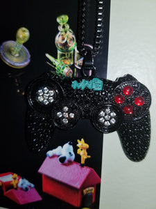 Fashion Jewelry PlayStation Controller X MW3 (Modern Warfare 3) Blinged Out Chain Necklace