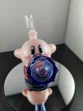 Load image into Gallery viewer, Saiyan Glass Kirby &quot;Inhale&quot;