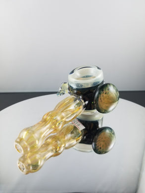 Rek Glass Fumed & SharkTooth Tech Lowrider Hammerkopfpfeife