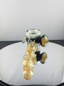 Rek Glass Fumed &amp; SharkTooth Tech Lowrider Hammerkopfpfeife