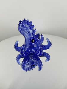 Blue Kraken Pendant/Paper Weight/Dab Tool Holder