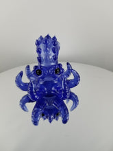 Cargar imagen en el visor de la galería, Blue Kraken Pendant/Paper Weight/Dab Tool Holder