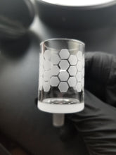 Load image into Gallery viewer, Blast Off Glass Quartz Honeycomb Banger