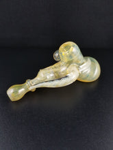 Load image into Gallery viewer, Oats Glass Silver &amp; Gold Fumed Hammer Pipe #13