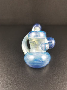 Oats Glass Blue Hammer Pipe #14