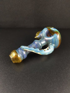 Oats Glass Spoon Pipe #16