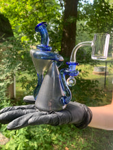 Load image into Gallery viewer, Parison Glass Cone Recycler Rig #3