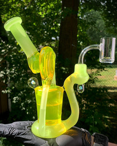 Djinn Glass Lemon Party Recycler Rig #2