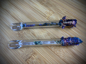 Ninja Pancakes Glass Glass Crystal Concentrate Scoop