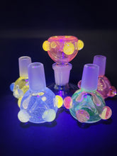 Load image into Gallery viewer, Lotus Star Glass Heady UV Bowl Slides 1-5