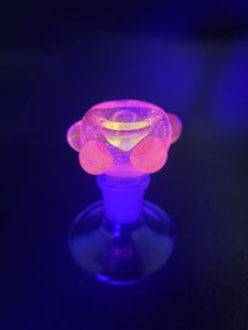 Lotus Star Glass Heady UV Bowl Slides 1-5