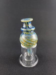 Lotus Star Fade Tech Bubble Carb Cap Blue