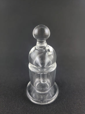 A. Glass Bubble Carb Cap 24mm Clear