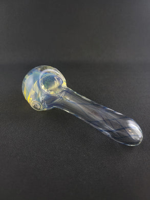 Lotus Star Fumed Blue Stripped Pipe