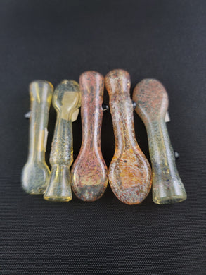 Lotus Star Glass Pebble Onie Pipes 1-4