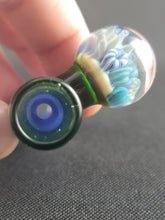 Load image into Gallery viewer, Keys Glass Coral Reef Onie Chillum w Opal