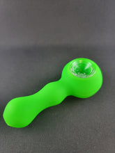 Load image into Gallery viewer, Hemper Glass/Silicone Pipe With Removable Glass Bowls 1-2