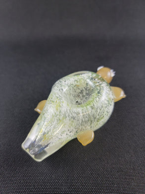 Lotus Star Turtle Pebble Bowl Pipe