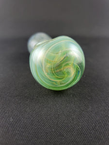 Hippie Hookup Blue/Green Pebble Bowl Pipe