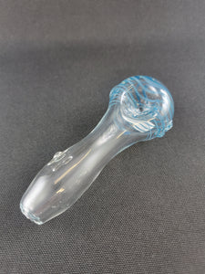 Hippie Hookup Clear With Color Tips Bowl Pipes 1-5