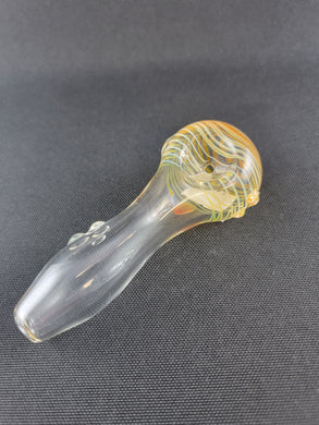 Hippie Hookup Clear With Color Tips Bowl Pipes 1-5