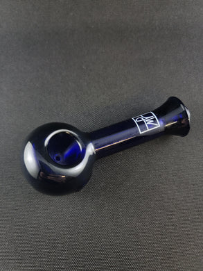 John Walker Glass Blue Bowl Pipe