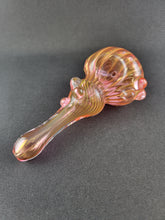 Load image into Gallery viewer, JFK Glass Gold Fumed Bowl Pipe