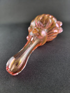 JFK Glass Gold Fumed Bowl Pipe