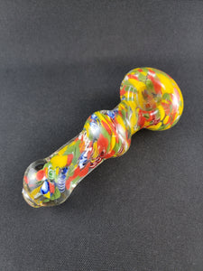 Smokea Glass Messy Paint Bowl Pipe